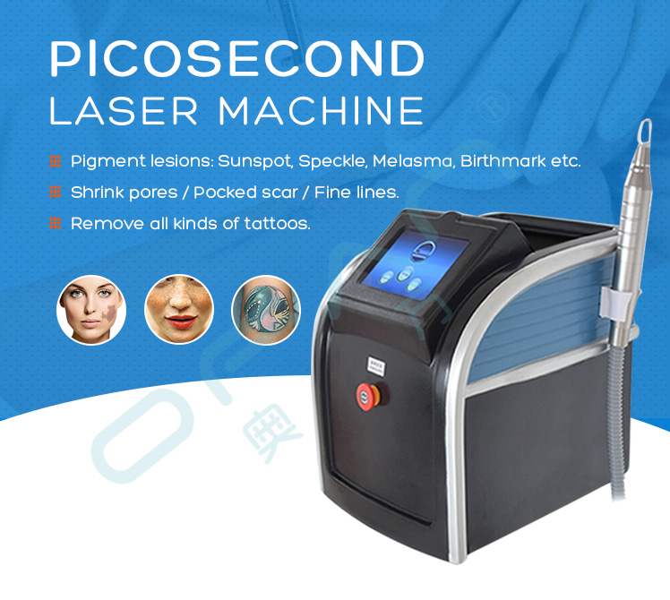 Factory Price Pico Picosecond Laser Machine Handle For Tattoos Pigmentation Remove