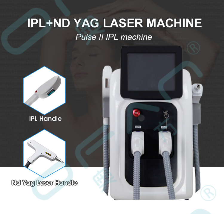 2in1 IPL Nd yag laser machine