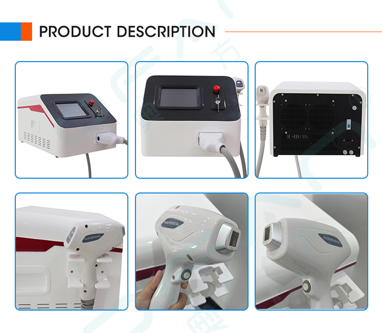 Portable 808nm diode laser Machine