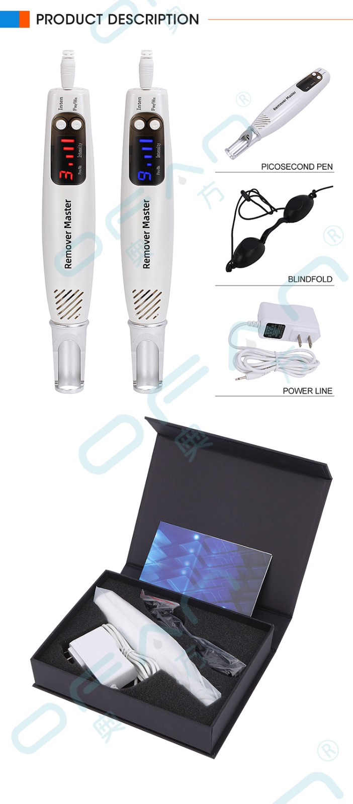 Picosecond Portable Laser Blemish Acne and Tattoo Removal