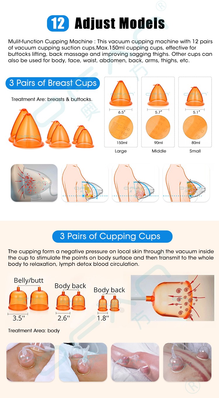 Vacuum Butt Lifting Breast Enhancement Machine