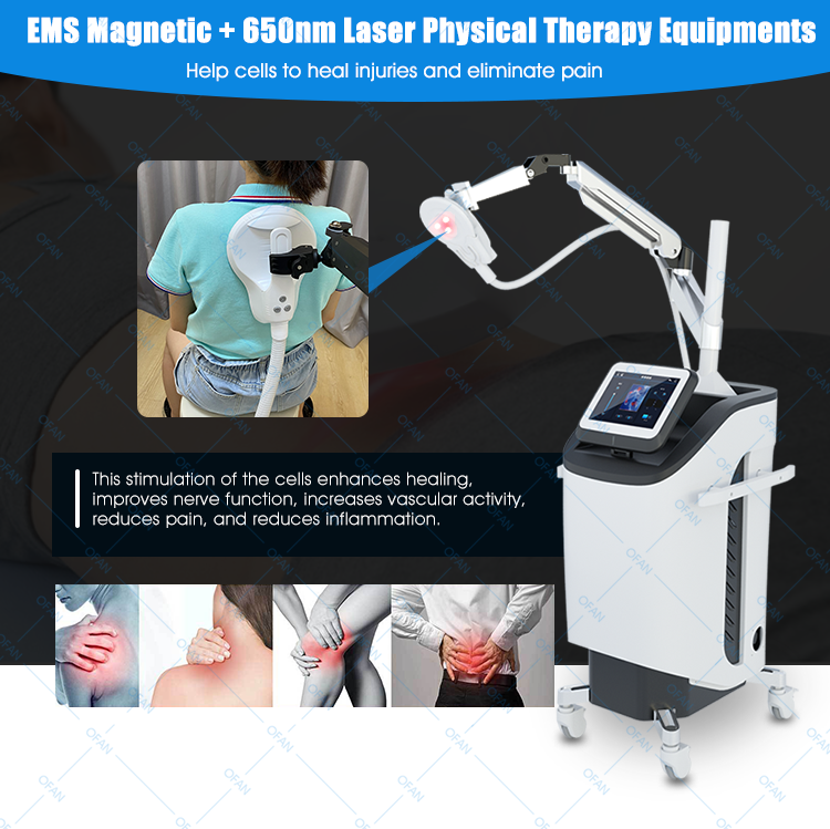 Laser EMS Magnetic Therapy Machine