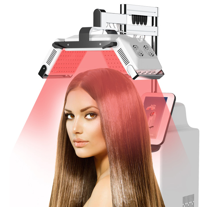 Red Led Light 660NM Diodo Laser hair regrowth hair loss machine