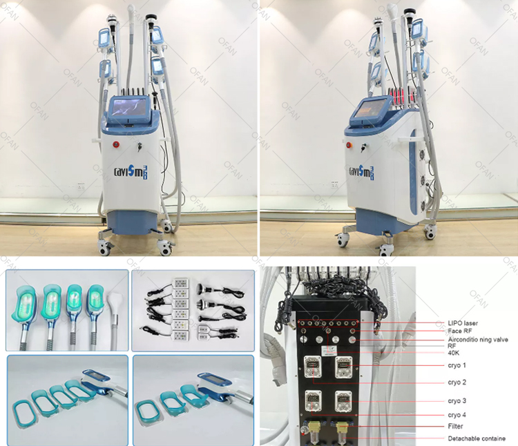 Latest Cavism 360 Cryolipolyse Appareil 5 Handles