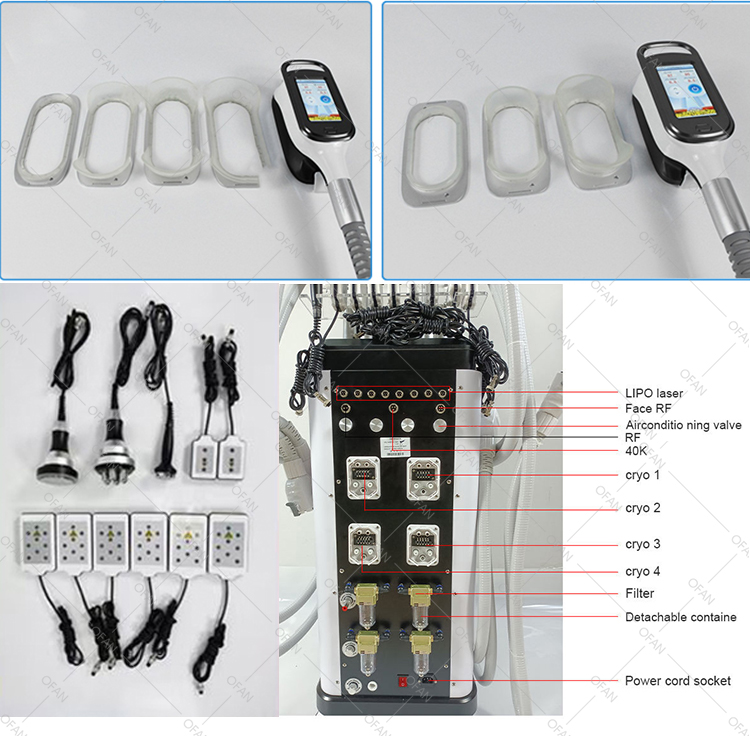 Cryolipolyse 360Cryo 5 handles Body Slimming Machine