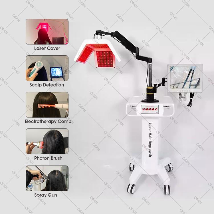 OFAN New arrival scalp massager machine for hair growth with analysis camera