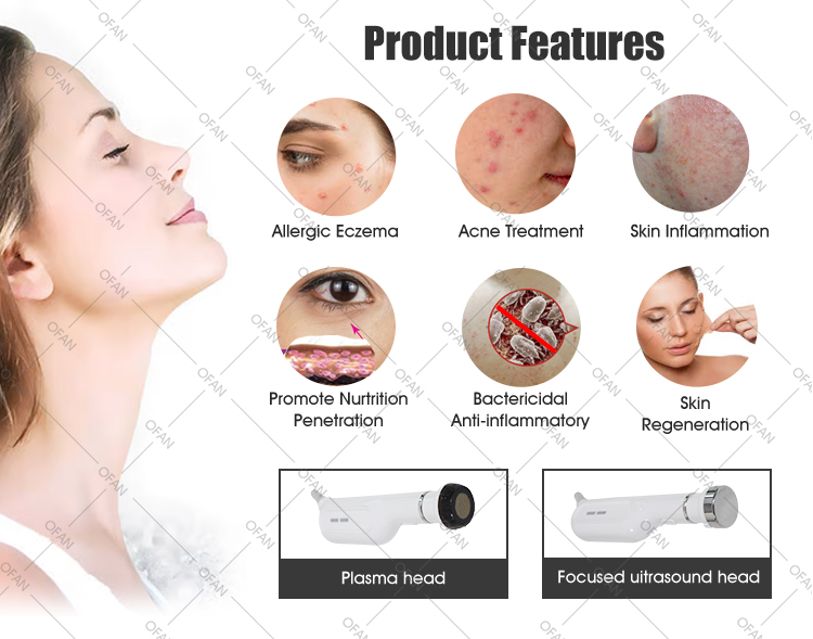 Portable anti-inflammatory and acne removal skin care plasma beauty equipment