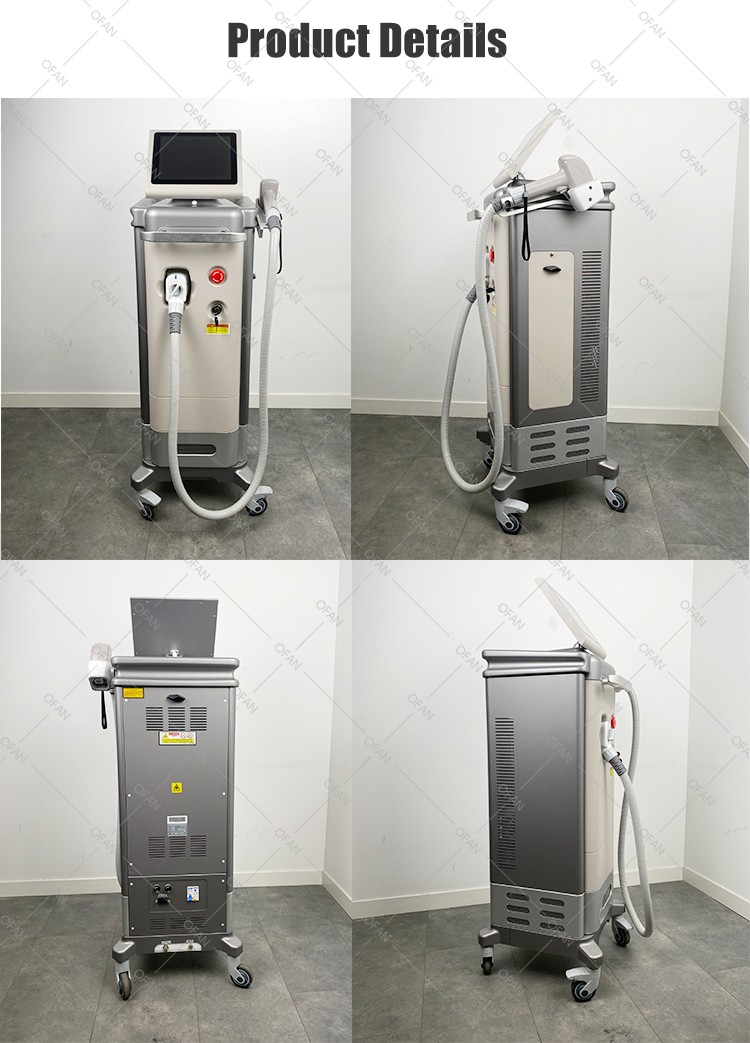 Laser hair removal machine