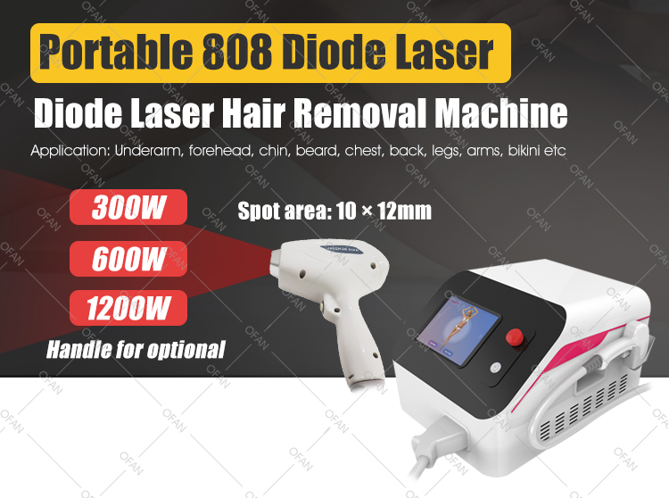 Portable 808nm diode laser Machine