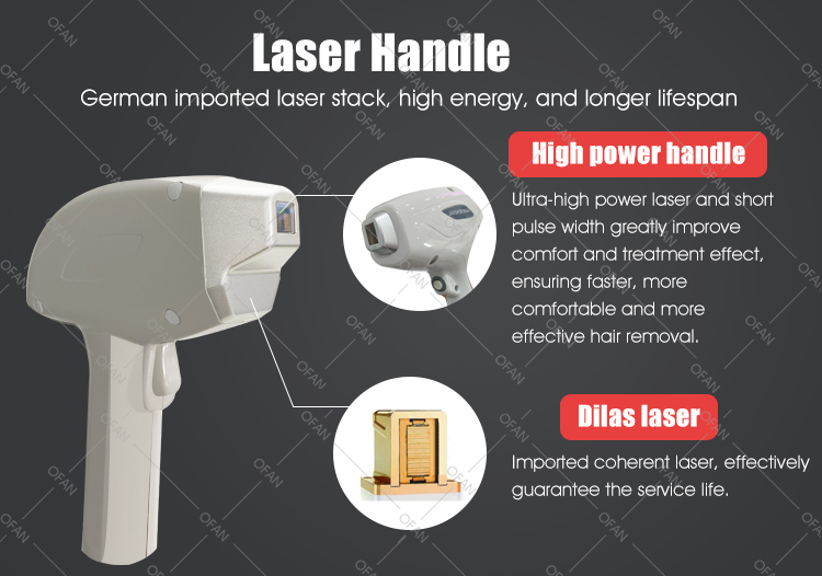 Portable 808nm diode laser Machine