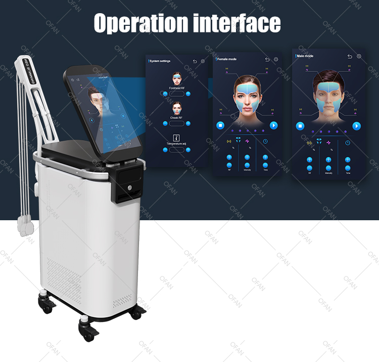 OFAN aesthetics high intensity Electromagnetic muscle Sculpting HIFE Ems Face facial toning emface