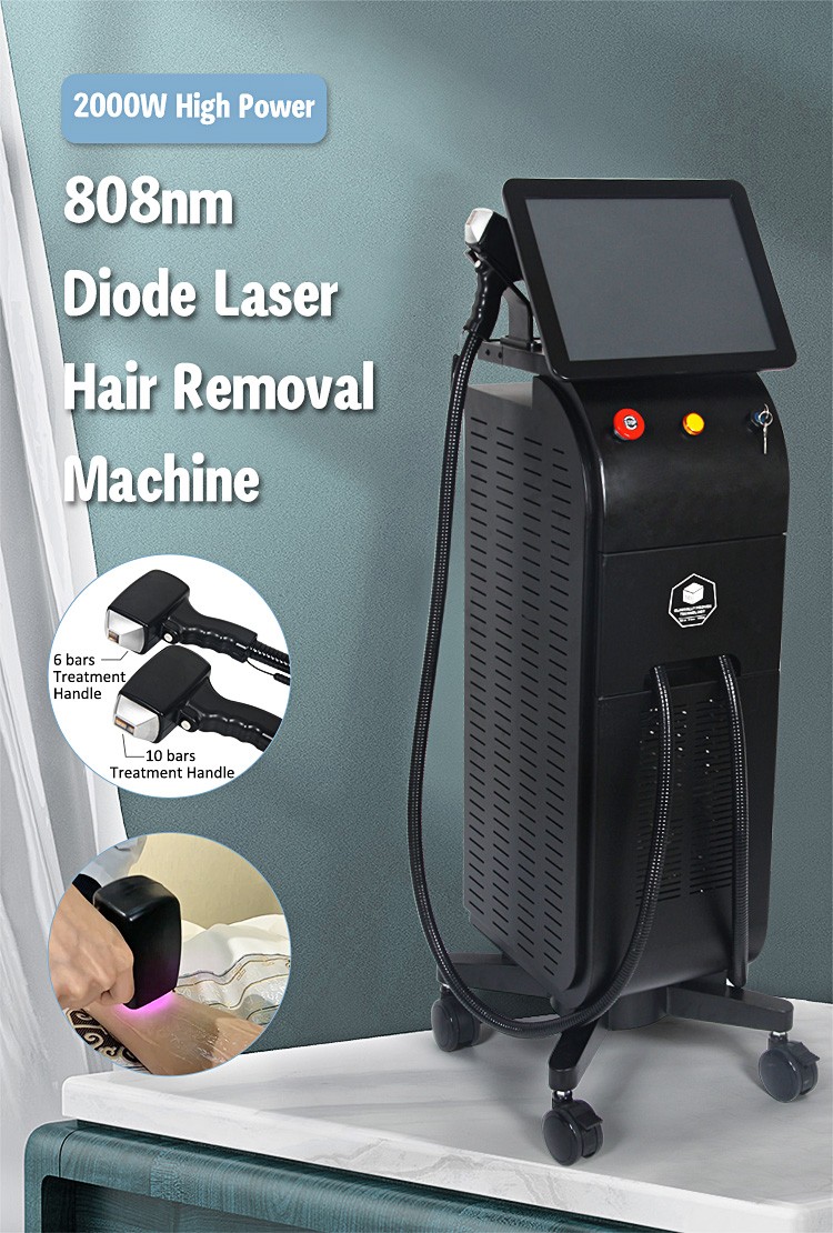 Ofan 1064 808 755 Diode Laser Hair Removal Machine Rano Titanium Ice Laser Diodo Hair Removal Machine soprano Titanium Ice Laser