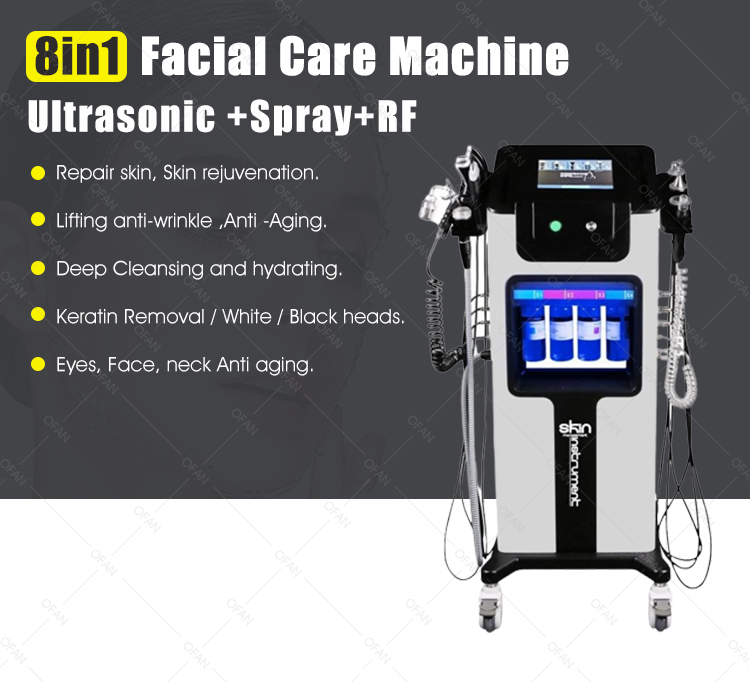 8 IN 1 Multifunctional Skin SPA Dermabrasion Machine