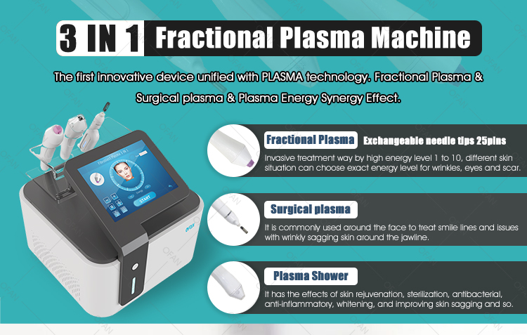 Portable 3IN1 Fractional Plasma Machine