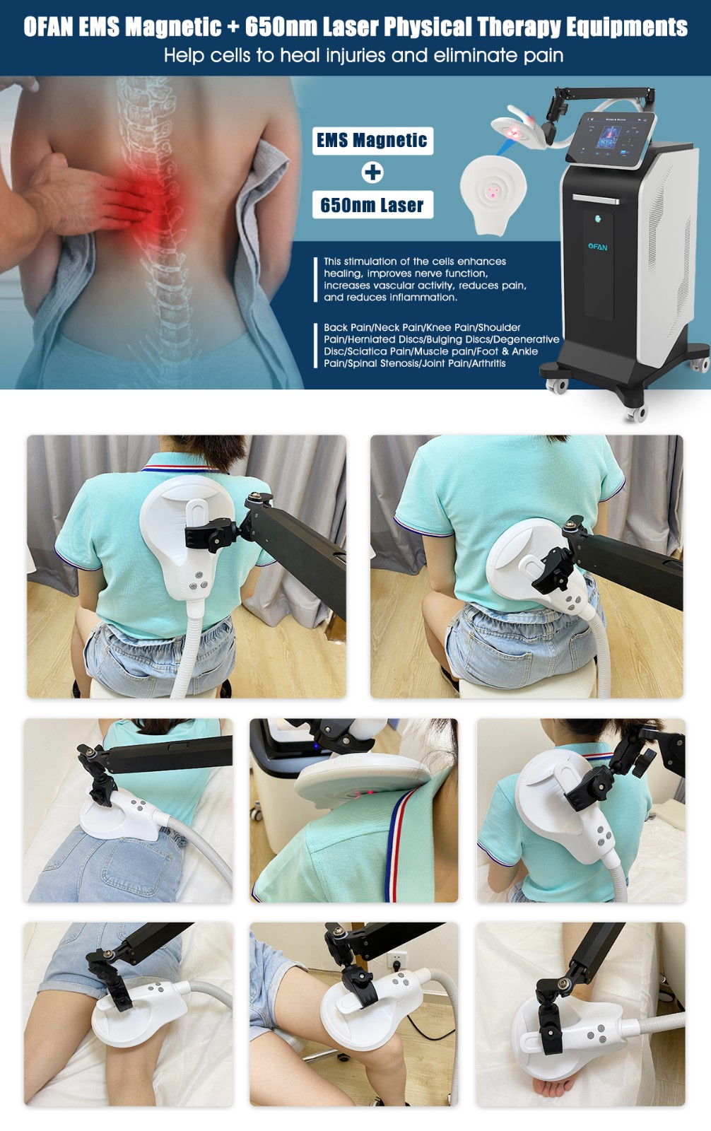 Pulsed Electromagnetic Field Therapy Magnetotherapy Pemf Device
