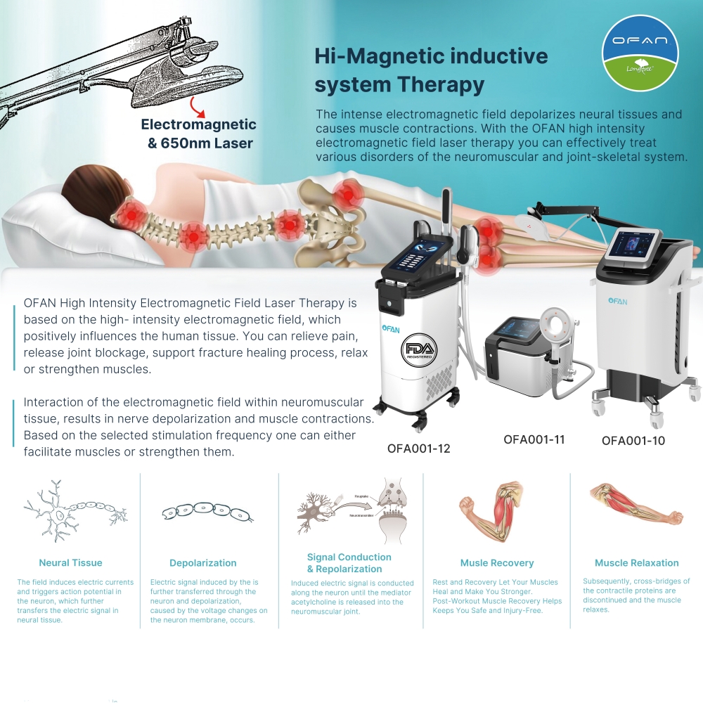OFAN Physio Magneto Physiotherapy Rehabilitation Extracorporeal Magnetic Therapy Machine