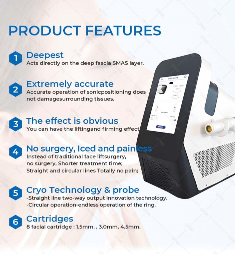 OFAN Portable Dual Handle Face and Body Hifu Machine