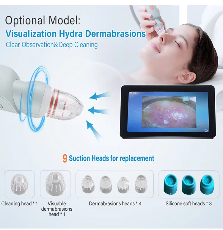 OFAN 6 In 1 Skin Analyzer Hydra Dermabiasion Machine