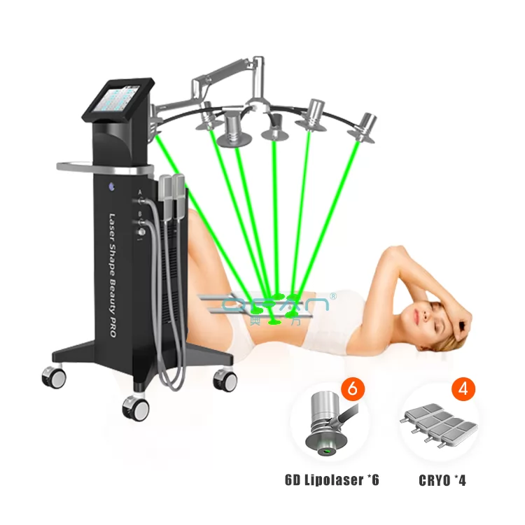 Cold laser ems cooling plates