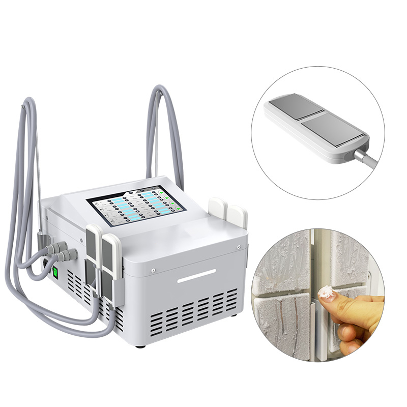 4 Handles EMS Cryo Plate Slimming Machine