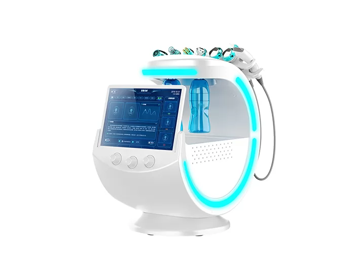 Skin Ice Blue Analysis Dermabrasion facial Beauty Machine