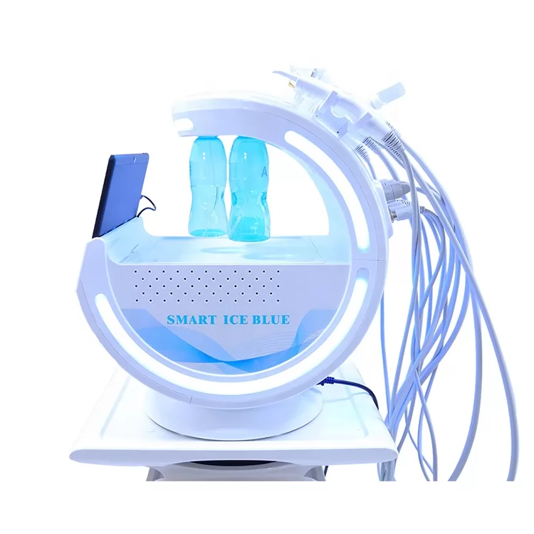 Skin Ice Blue Analysis Dermabrasion facial Beauty Machine