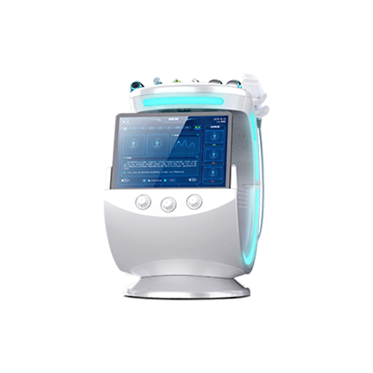 Skin Ice Blue Analysis Dermabrasion facial Beauty Machine