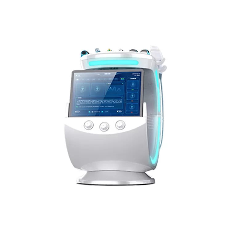 Skin Ice Blue Analysis Dermabrasion facial Beauty Machine