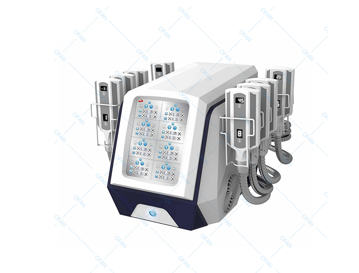 8 Handles Cryo Silicon Plate Slimming Cryolipolysis Machine