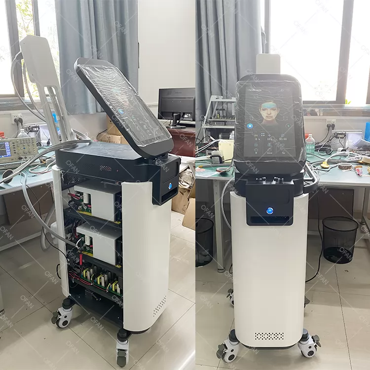 OFAN aesthetics high intensity Electromagnetic muscle Sculpting HIFE Ems Face facial toning emface