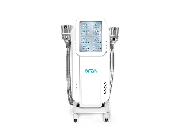 Vertical 8 Handles Cryo Silicon Plate Cryolipolysis Machine