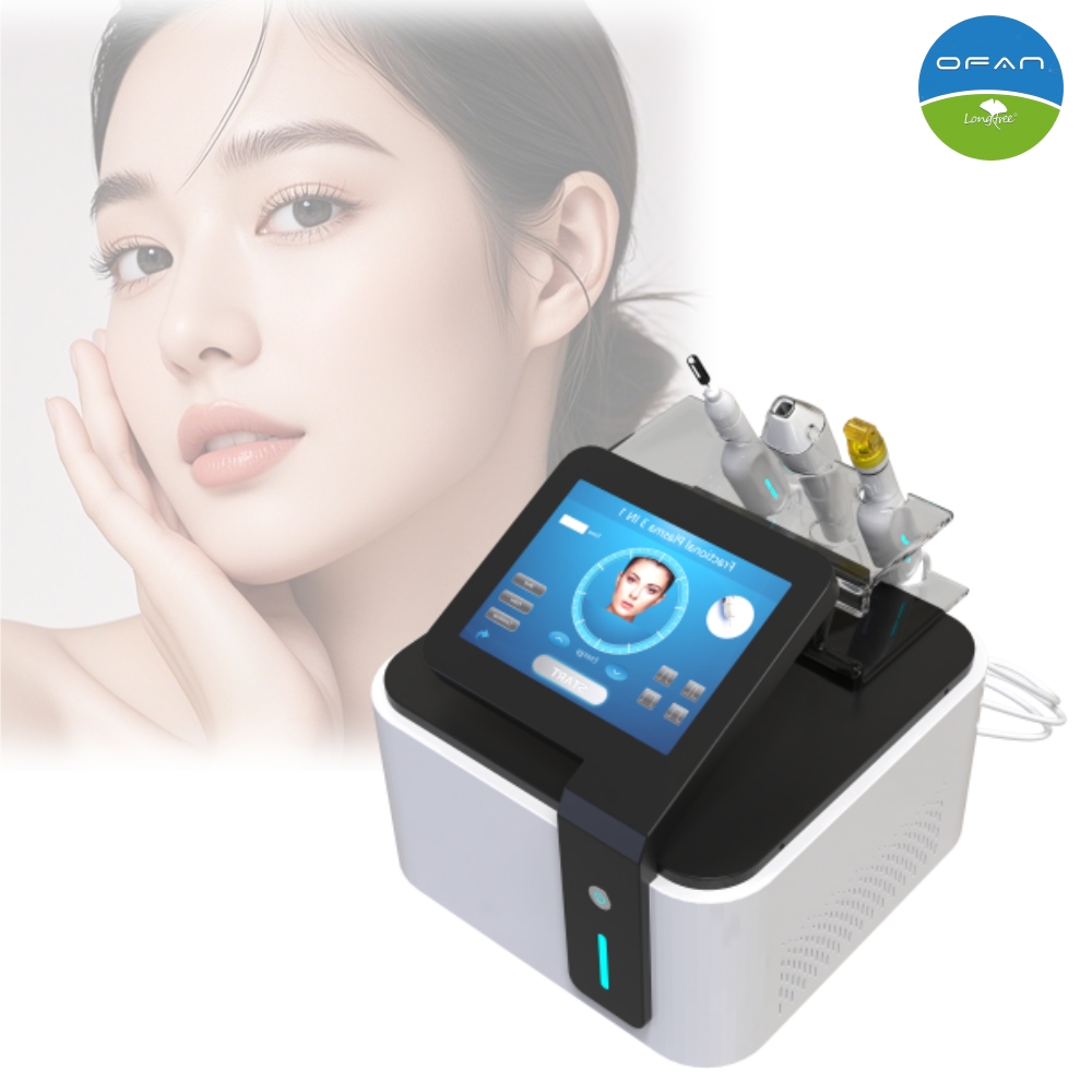 3 in 1 Derma Roller Pen Cold Plasma Facial Beauty Machine