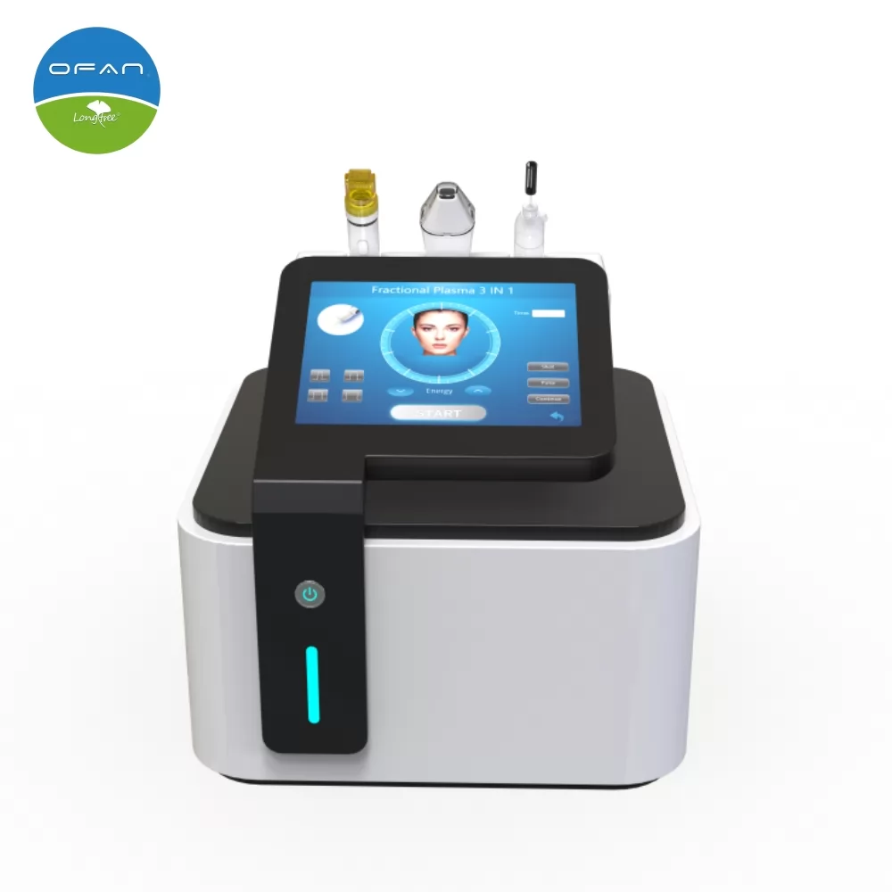 3 in 1 Derma Roller Pen Cold Plasma Facial Beauty Machine