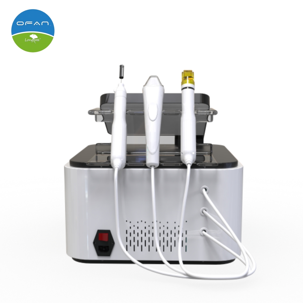 3 in 1 Derma Roller Pen Cold Plasma Facial Beauty Machine